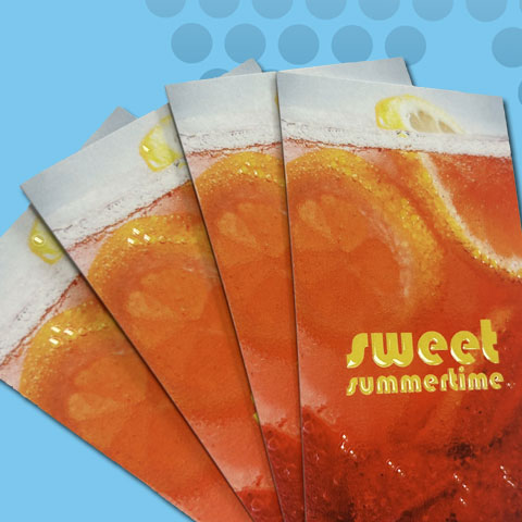 Raised Spot UV Soft Touch Business Cards