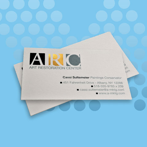Business Cards - Sim Spot + Foil